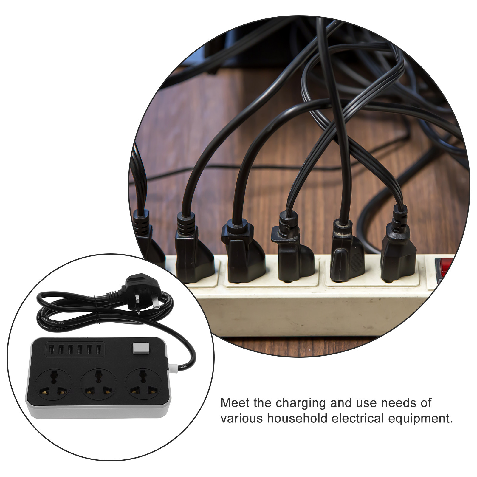Tomada de viagem com porta USB - Outdoor Use Power Strip avaliação e preço
