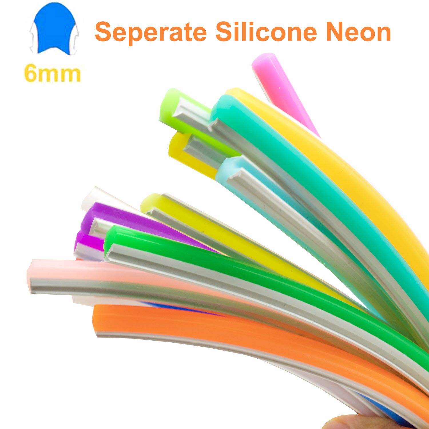 Separado Neon Silicone LED Str - Outdoor Power Strip Weatherproof avaliação e preço